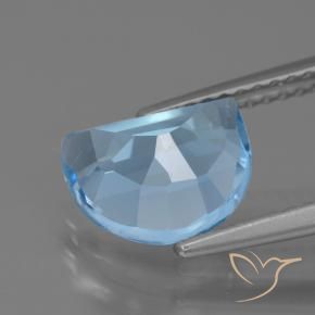 Topazio Blu svizzero naturale da 2.46 ct, Taglio a fantasia, VVS-VS