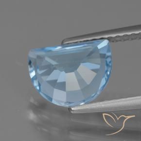 Topazio Blu svizzero naturale da 2.63 ct, Taglio a fantasia, VVS