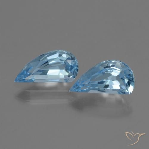 2.84ctw Naturale Celeste Topazio, Taglio a fantasia, VVS-VS