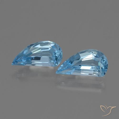 2.79ctw Naturale Celeste Topazio, Taglio a fantasia, VVS