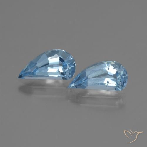 2.73ctw Naturale Blu svizzero Topazio, Taglio a fantasia, VVS