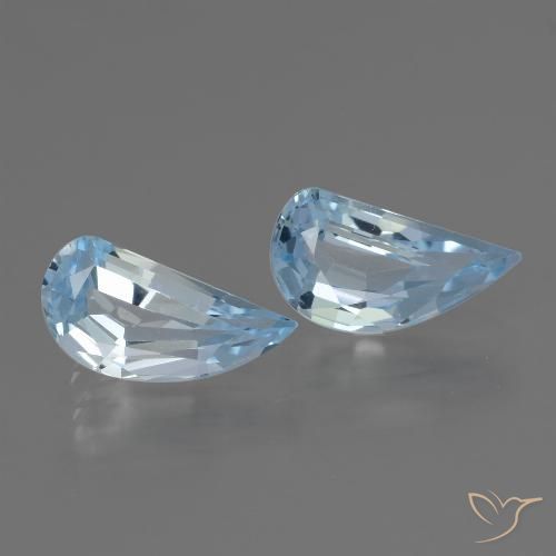 2.79ctw Naturale Celeste Topazio, Taglio a fantasia, VVS-VS