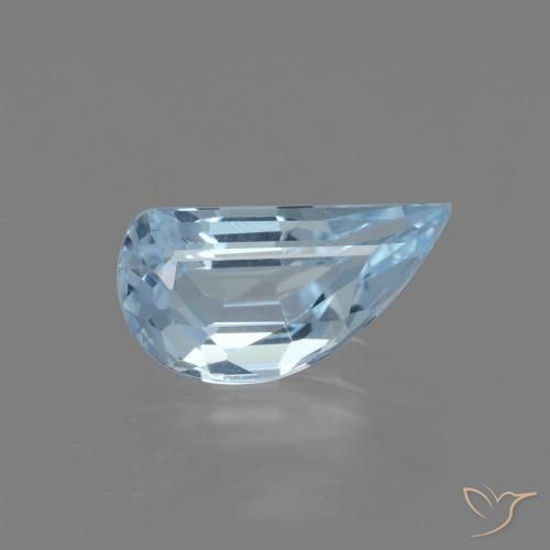 Topazio Blu svizzero naturale da 1.50 ct, Taglio a fantasia, VVS