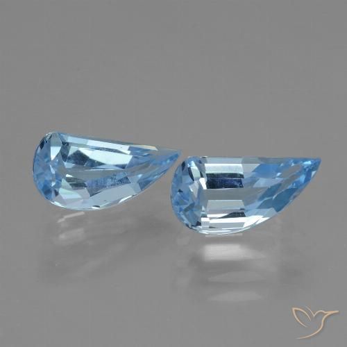 2.83ctw Naturale Blu svizzero Topazio, Taglio a fantasia, VVS