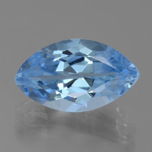 Topazio Blu svizzero naturale da 5.33 ct, Taglio marquise, VVS