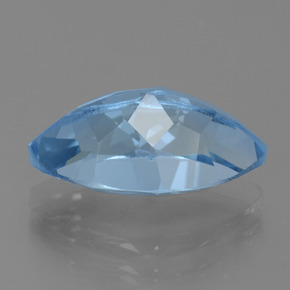 Topazio Blu svizzero naturale da 5.33 ct, Taglio marquise, VVS