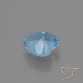 Topazio Blu svizzero naturale da 2.67 ct, Cuore, VS