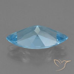Topazio Blu svizzero naturale da 3.53 ct, Taglio marquise, VS