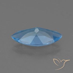 Topazio Blu svizzero naturale da 3.22 ct, Taglio marquise, VS