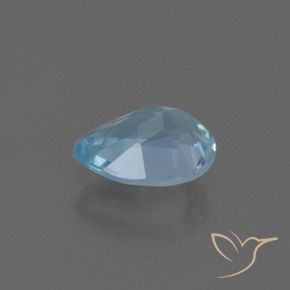 Topazio Blu svizzero naturale da 0.88 ct, Forma a pera, VS