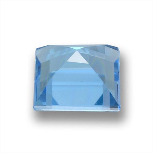 Topazio Blu svizzero naturale da 1.86 ct, Quadrato, VVS-VS