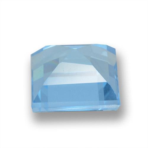 Topazio Celeste naturale da 2.08 ct, Quadrato, VVS-VS