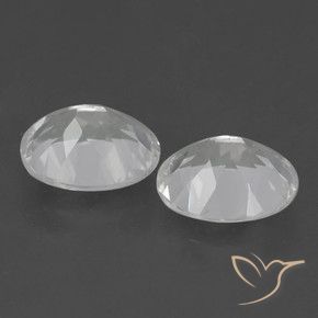 Gemme di Topazio Bianco naturale da 6.37 ct, Ovale, VVS-VS