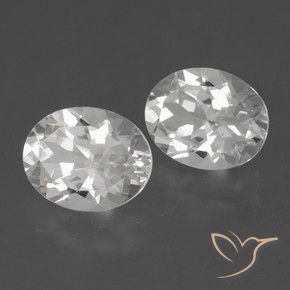 Gemme di Topazio Bianco naturale da 5.79 ct, Ovale, VVS-VS