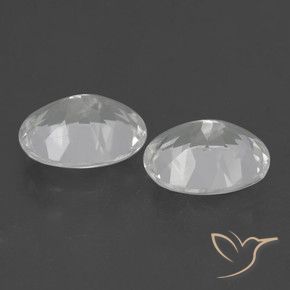Gemme di Topazio Bianco naturale da 5.79 ct, Ovale, VVS-VS