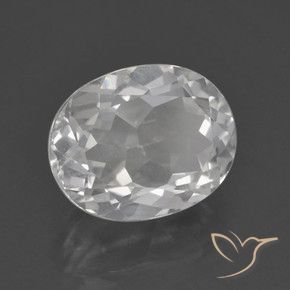 Topazio Bianco naturale da 3.28 ct, Ovale, VS