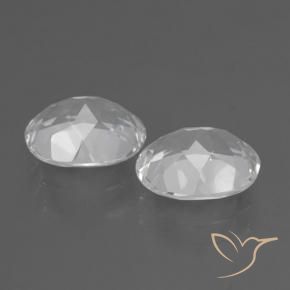 Gemme di Topazio Bianco naturale da 6.37 ct, Ovale, VVS-VS