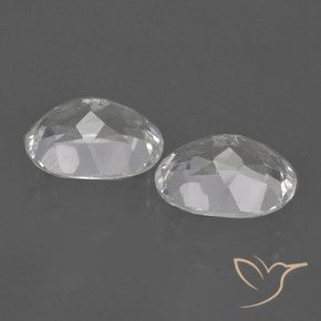 Gemme di Topazio Bianco naturale da 6.39 ct, Ovale, VVS-VS