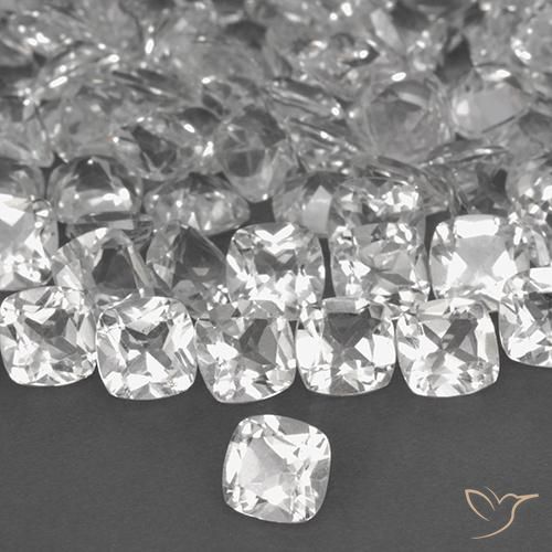 Topazio Bianco naturale da 0.47 ct, Cuscino, VVS-VS