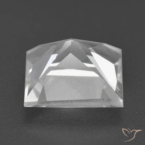 Topazio Bianco naturale da 4.42 ct, Quadrato, VVS-VS