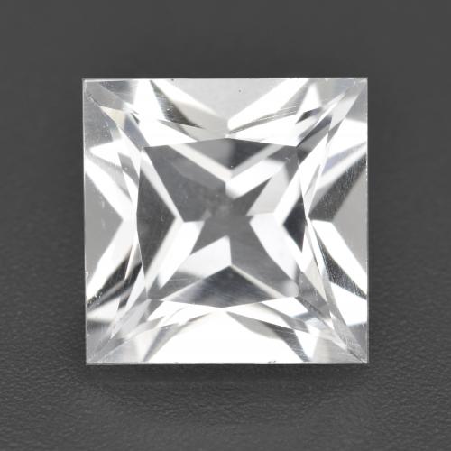 Topazio Bianco naturale da 4.81 ct, Quadrato, VVS-VS