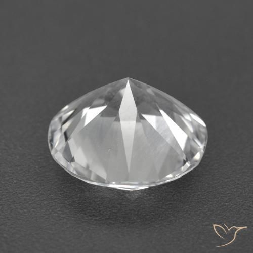 Topazio Bianco trasparente naturale da 3.27 ct, Rotondo, VVS