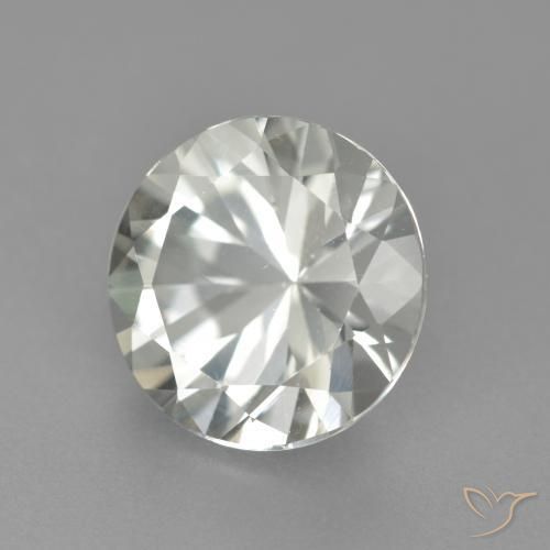 Topazio Bianco naturale da 4.05 ct, Rotondo, VS