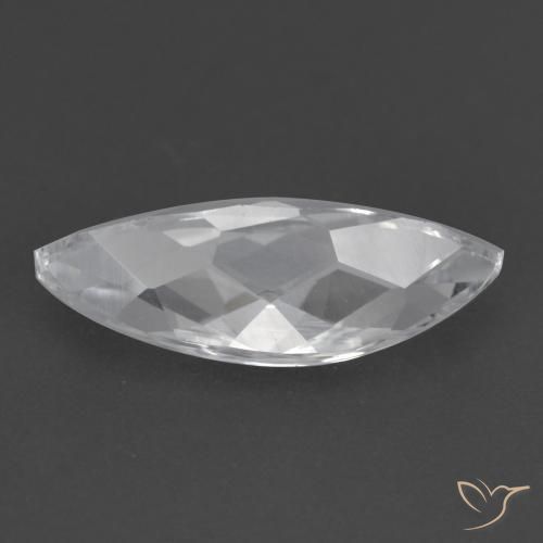 Topazio Bianco naturale da 1.64 ct, Taglio marquise, VS