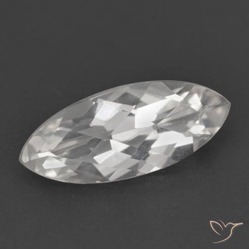 Topazio Bianco naturale da 1.53 ct, Taglio marquise, VS