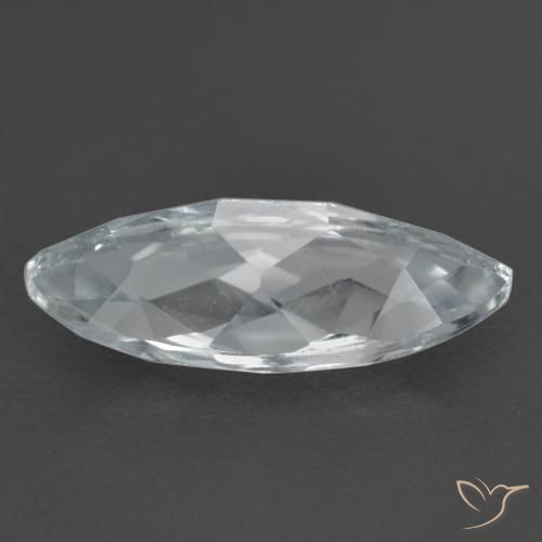 Topazio Bianco bluastro naturale da 1.74 ct, Taglio marquise, VS