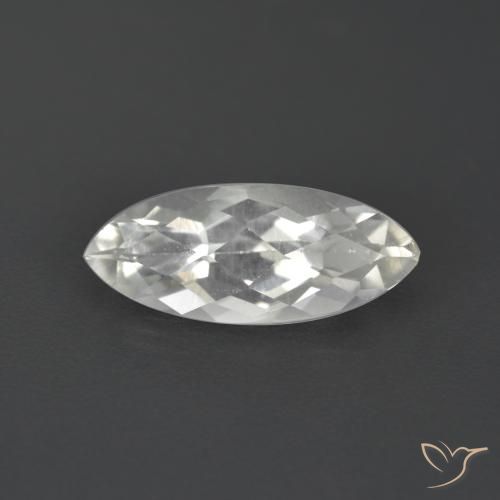 1.73ct Naturale Bianco caldo Topazio, Taglio marquise, VS