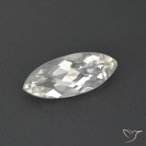 Topazio Bianco caldo naturale da 1.73 ct, Taglio marquise, VS