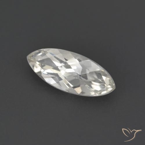 Topazio Bianco caldo naturale da 1.67 ct, Taglio marquise, VS