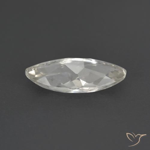 Topazio Bianco caldo naturale da 1.67 ct, Taglio marquise, VS