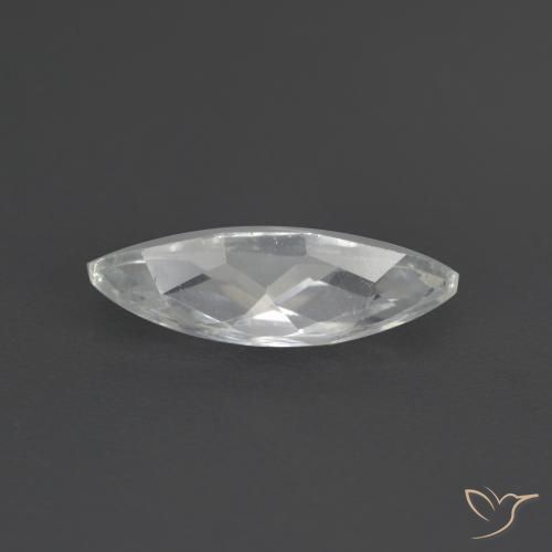 Topazio Bianco naturale da 1.67 ct, Taglio marquise, VS