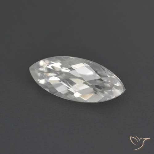 Topazio Bianco naturale da 1.76 ct, Taglio marquise, VS