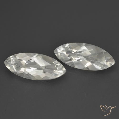 Gemme di Topazio Bianco caldo naturale da 3.12 ct, Taglio marquise, VS