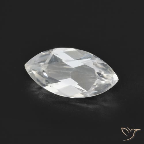 Topazio Bianco bluastro naturale da 1.97 ct, Taglio marquise, VVS