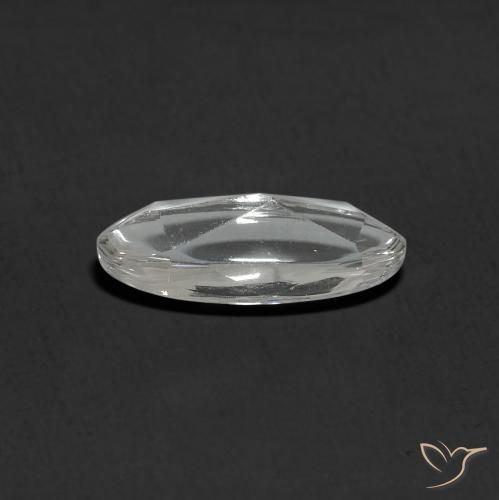 Topazio Bianco naturale da 1.16 ct, Ovale, Trasparente