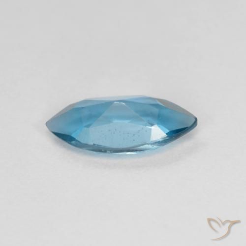 Topazio Blu svizzero naturale da 1.09 ct, Taglio marquise, VS