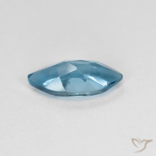 Topazio Blu svizzero naturale da 1.26 ct, Taglio marquise, VS