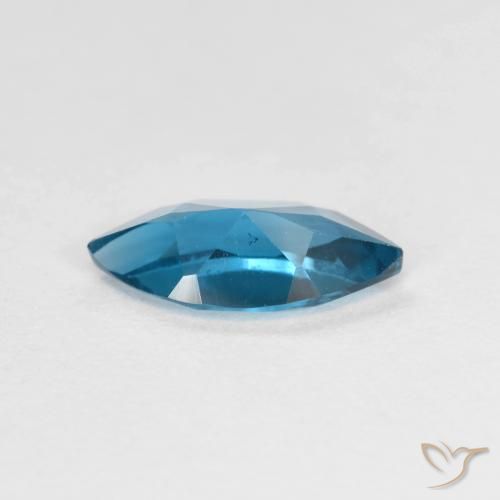 Topazio Blu svizzero naturale da 1.17 ct, Taglio marquise, VS
