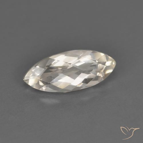 Topazio Bianco caldo naturale da 1.88 ct, Taglio marquise, VVS-VS
