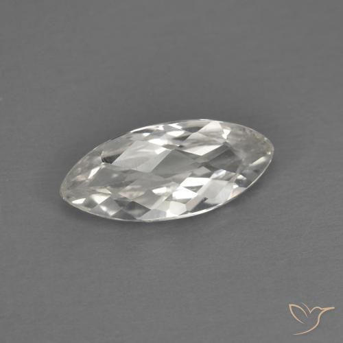 Topazio Bianco caldo naturale da 1.45 ct, Taglio marquise, VVS