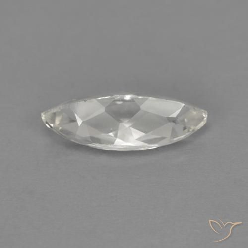 Topazio Bianco naturale da 1.63 ct, Taglio marquise, VVS-VS
