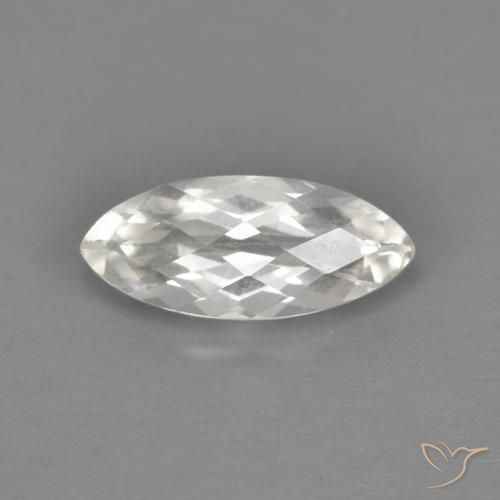 1.85ct Naturale Bianco caldo Topazio, Taglio marquise, VVS-VS