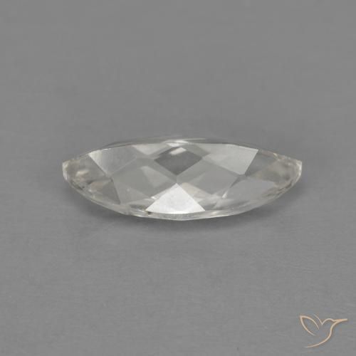 Topazio Bianco caldo naturale da 1.85 ct, Taglio marquise, VVS-VS