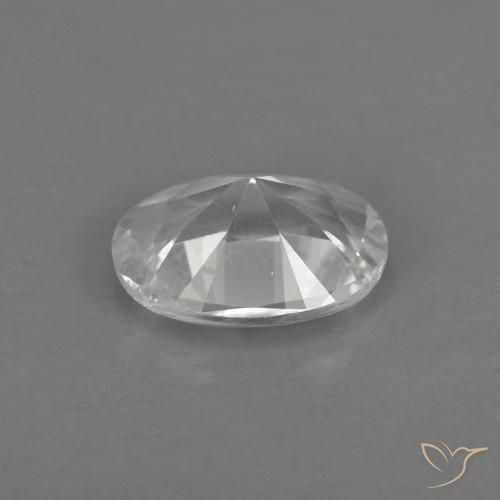 Topazio Bianco caldo naturale da 0.87 ct, Ovale, VS