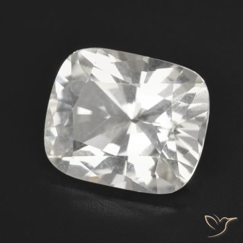 Topazio Bianco caldo naturale da 4.84 ct, Cuscino, VVS