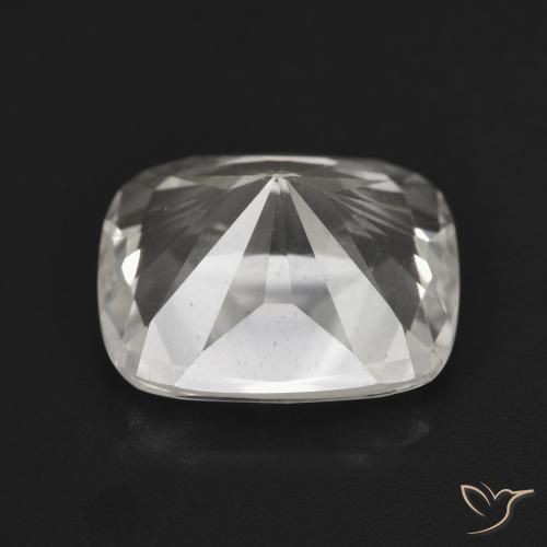 Topazio Bianco caldo naturale da 4.84 ct, Cuscino, VVS